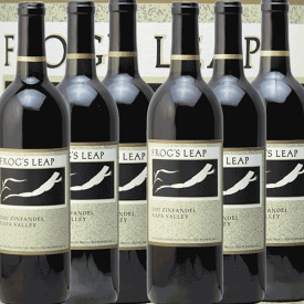 フロッグス リープ ジンファンデル6本セット 2000年から20005年 ナパヴァレー バレー 赤ワイン アメリカ カリフォルニア Frog's Leap Zinfandel 限定 蔵出し《1.4万円以上で送料無料※例外地域あり》