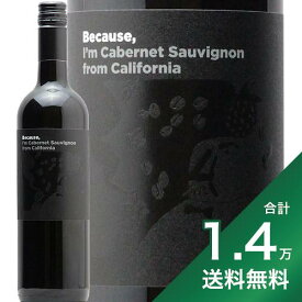 《1万4千円以上で送料無料》カリフォルニア カベルネ ソーヴィニヨン ビコーズ California Cabernet Sauvignon Because 赤ワイン フィラディス アメリカ フルボディ