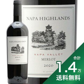 《1万4千円以上で送料無料》ナパ ハイランズ メルロー ナパ ヴァレー 2022 Napa Highlands Merlot Napa Valley 赤ワイン アメリカ カリフォルニア ナパ・ハイランズ ナパハイランズ