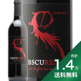 《1.4万円以上で送料無料》オブスキュアード レッド NV Obscured Red 赤ワイン アメリカ カリフォルニア