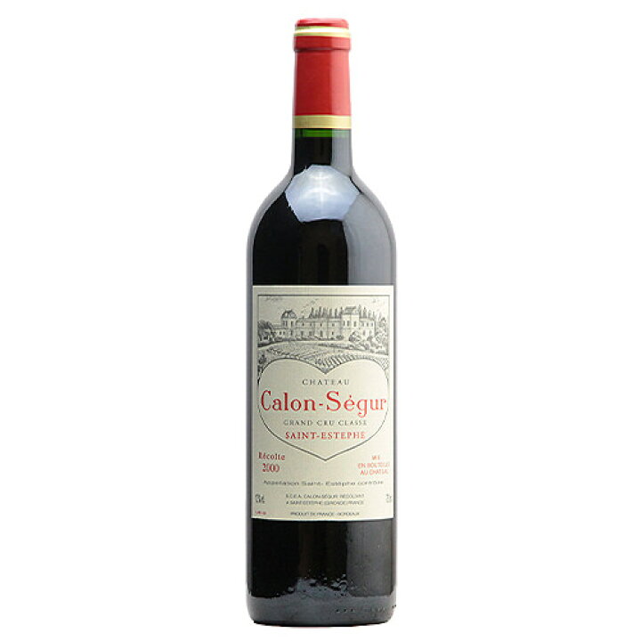 楽天市場】シャトー カロン セギュール 2000 Chateau Calon Segur 