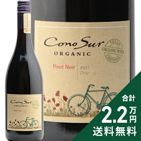 《2.2万円以上で送料無料》 コノスル オーガニック ピノ ノワール 2023 コノスル Cono Sur Organic Pinot Noir 赤ワイン チリ