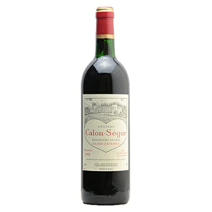 楽天市場】シャトー カロン セギュール 1995 Chateau Calon Segur 