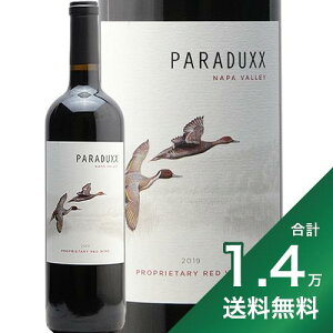 y2.2~ȏőzp_bNX vvCG^[ bh C 2019 Paraduxx Proprietary Red Wine ԃC JtHjA ip @[