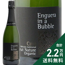《2.2万円以上で送料無料》 エンゲラ イン ア バブル カヴァ ブリュット ナチュレ オーガニック NV ボデガス エンゲラ Enguera in a Bubble Cava Brut Nature Organic NV Bodegas Enguera スパークリングワイン スペイン バレンシア