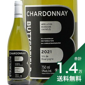 《1.4万円以上で送料無料》 ブルゴーニュ シャルドネ 2021 バターフィールド Bourgogne Chardonnay Butterfield 白ワイン フランス ブルゴーニュ