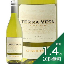 《1.4万円以上で送料無料》 テラ ベガ シャルドネ 2022 Terra Vega Chardonnay 白ワイン チリ