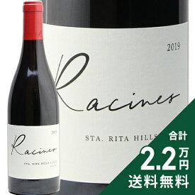 《2.2万円以上で送料無料》 ラシーヌ ピノ ノワール サンタ リタ ヒルズ 2019 Racines Pinot Noir Sta Rita Hills 赤ワイン アメリカ カリフォルニア