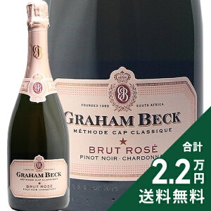 s2.2~ȏőt OnxbN ubg [ NV Graham Beck Brut Rose Xp[NOC AtJ o[g\
