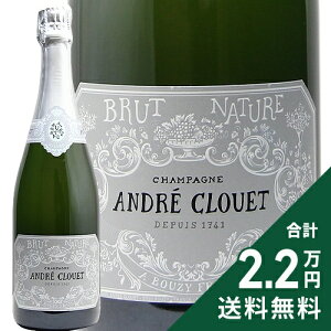 s2.2~ȏőt Ah NG Vo[ ubg i`[ NV Andre Clouet Silver Brut Nature Xp[NOC tX Vp[j