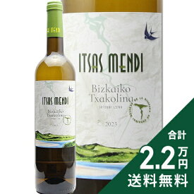 《2.2万円以上で送料無料》 ビスカイコ チャコリーナ イチャスメンディ 2024 イチャスメンディ Bizkaiko Txakolina Itsas Mendi 白ワイン スペイン