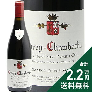 ジュヴレ シャンベルタン 1級 レ シャンポー 2022 ドニ モルテ Gevrey Chambertin 1er Les Champeaux Denis Mortet 赤ワイン フランス ブルゴーニュ 《2.2万円以上で送料無料※例外地域あり》