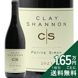 《2.2万円以上で送料無料》 クレイ シャノン プティット シラー マンザニータ ギャップ 2021 シャノン ファミリー オブ ワインズ Clay Shannon Petite Sirah Manzanita Gap 赤ワイン アメリカ カリフォルニア