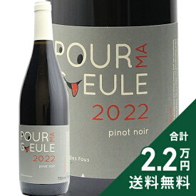 《2.2万円以上で送料無料》 プール マ ギュール ピノ ノワール 2024 クロ デ フ Pour Ma Gueule Pinot Noir Clos des Fous 赤ワイン チリ