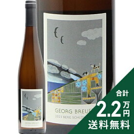 リューデスハイム ベルク シュロスベルク リースリング 2023 ゲオルク ブロイヤー Rudesheim Berg Schlossberg Riesling Georg Beruer 白ワイン ドイツ ラインガウ 《2.2万円以上で送料無料※例外地域あり》