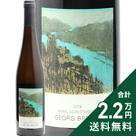 リューデスハイム ベルク シュロスベルク リースリング 2016 ゲオルク ブロイヤー Rudesheim Berg Schlossberg Riesling Georg Beruer 白ワイン ドイツ ラインガウ 《2.2万円以上で送料無料※例外地域あり》