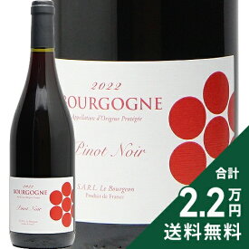 《2.2万円以上で送料無料》 ブルゴーニュ ピノ ノワール 2022 ル ブルジョン Bourgogne Pinot Noir Le Bourgeon 赤ワイン フランス ブルゴーニュ