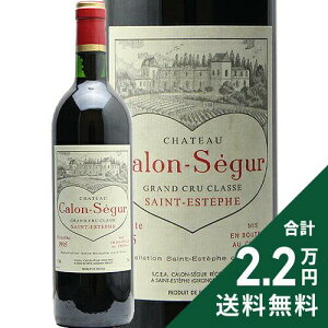 Vg[ J ZM[ 1995 Chateau Calon Segur ԃC tX {h[ s2.2~ȏőOn悠t