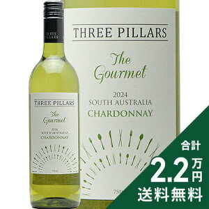 �s2.2���~�ȏ�ő��������t �X���[�s���[�Y �U �O���� �V�����h�l 2024 Three Pillars The Gourmet Chardonnay �����C�� �I�[�X�g�����A