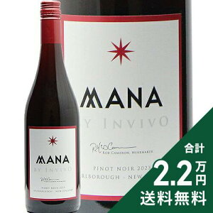 �s2.2���~�ȏ�ő��������t �}�i �o�C �C�����B�[���H �s�m�m���[�� 2023 Mana by Invivo Pinot Noir �ԃ��C�� �j���[�W�[�����h �}�[���{���[