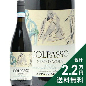 �s2.2���~�ȏ�ő��������t �R���p�b�\ �l�� �_���H�� �o�����Z���N�V���� �A�p�b�V�����g 2024 Colpasso Nero d'Avola Barrel Selection Appassimento �ԃ��C�� �C�^���A �V�`���A