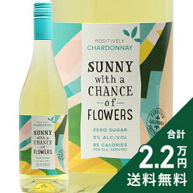 《2.2万円以上で送料無料》 サニー ヴィズ ア チャンス オブ フラワーズ シャルドネ 2024 Sunny with a Chance of Flowers Chardonnay 白ワイン アメリカ カリフォルニア