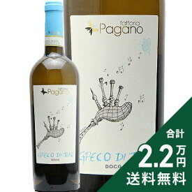 《2.2万円以上で送料無料》 グレーコ ディ トゥーフォ ファットリア パガーノ 2023 Greco di Tufo Fattoria Pagano 白ワイン イタリア カンパーニャ