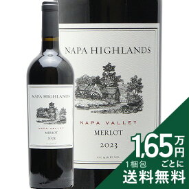 《2.2万円以上で送料無料》 ナパ ハイランズ メルロー ナパ ヴァレー 2023 or 2024 Napa Highlands Merlot Napa Valley 赤ワイン アメリカ カリフォルニア