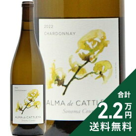 《2.2万円以上で送料無料》 アルマ デ カトレア シャルドネ ソノマ カウンティ 2022 Alma de Cattleya Chardonnay Sonoma County 白ワイン アメリカ カリフォルニア