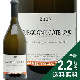 《2.2万円以上で送料無料》 ブルゴーニュ コート ドール ブラン 2023 ドメーヌ トロ ボー Bourgogne Cote d'Or Blanc Domaine Tollot Beaut 白ワイン フランス ブルゴーニュ