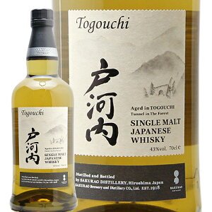 �V���O�������g �ˉ͓� 700ml 43% ���������� Single Malt Japanese Whisky Togouchi ���K�i �W���p�j�[�Y�E�C�X�L�[