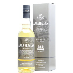 �A�}�n�K�� ���[���h�����g �s�[�e�b�h �X���[�L�[�����g 700ml 47.00% ���_������ AMAHAGAN World Malt Peated Smoky Malt ���K�i �W���p�j�[�Y�E�C�X�L�[