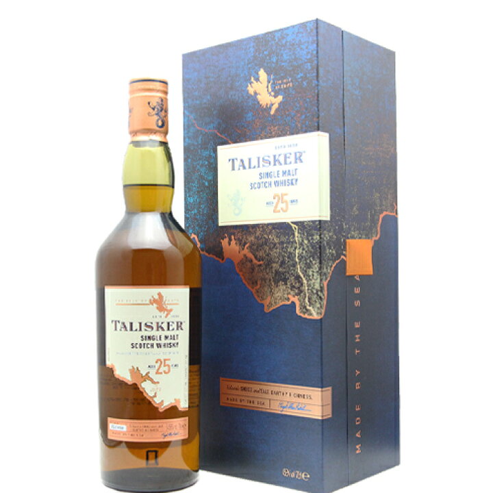 楽天市場】タリスカー 25年 700ml 45.8% タリスカー蒸溜所 TALISKER 25 
