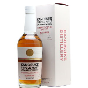 �ÔV���V���O�������g SHERRY CASKS VATTED 700ml 48.00% �ÔV�������� Kanosuke Single Malt SHERRY CASKS VATTED ���K�i �W���p�j�[�Y�E�C�X�L�[
