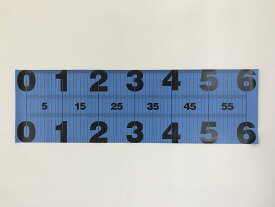 魚 メジャー シート テント地で丈夫。 コンパクト！ 釣り 600mm×200mm 水×黒