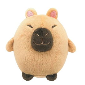 カピバラ　もちもち　お手玉　　ぬいぐるみ 動物 アニマル プレゼント プチギフト お誕生日 おでかけ ぬい撮り おうち動物園　サンレモンウイング　スマイルパレード