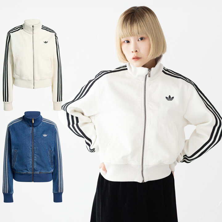 楽天市場】アディダス デニム ファイヤーバード トラックトップ adidas 
