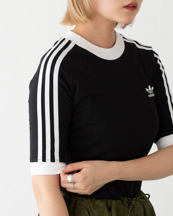 楽天市場】アディダス スリーストライプス ラグラン Tシャツ ミニT 