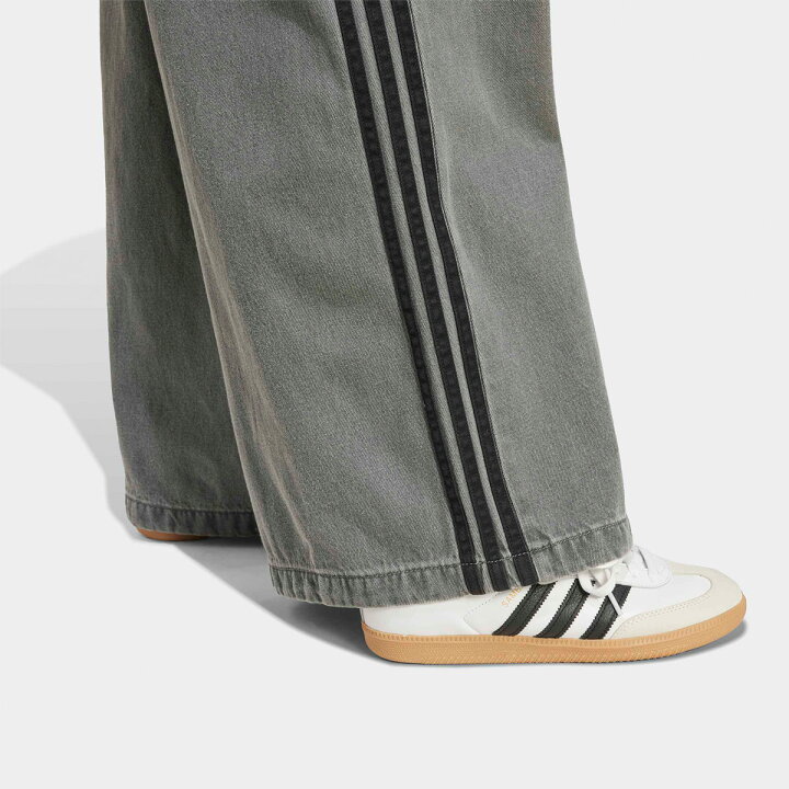 楽天市場】アディダス デニム ワイドパンツ adidas Originals アディ 