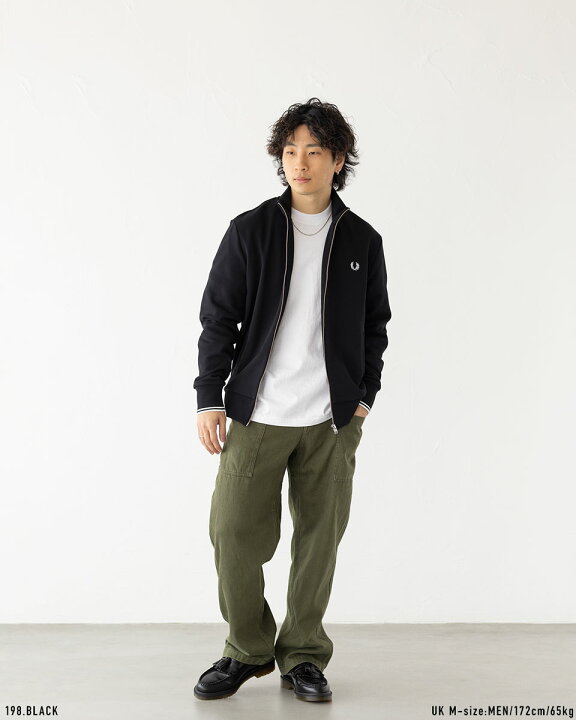 楽天市場】フレッドペリー FRED PERRY ジップスルー スウェット シャツ 