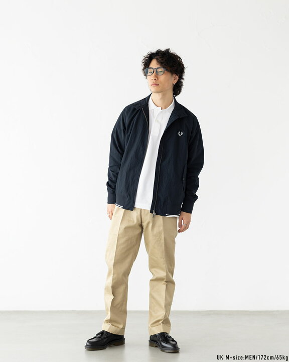 楽天市場】フレッドペリー FRED PERRY クリンクル ハリントン 