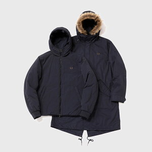 �t���b�h�y���[ FRED PERRY ���b�Y�R�[�g �W�b�v�C�� ���C�i�[ �p�[�J�[ �t�B�b�V���e�[�� J8570 ���b�Y�p�[�J�[ �����Y