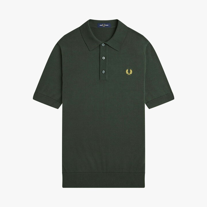 楽天市場】フレッドペリー コットン ニット ポロシャツ FRED PERRY 