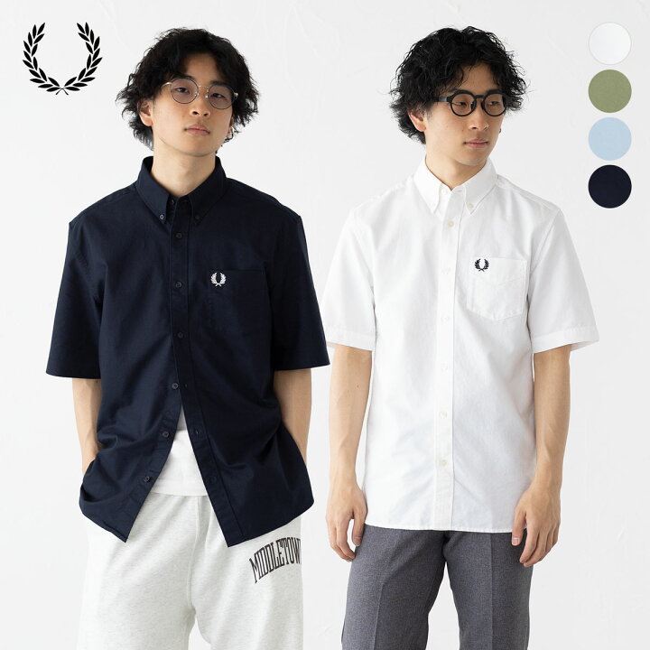 FRED PERRY/フレッドペリー】Short Sleeved Knitted Shirt（24: LIGHT OYSTER） 【週末SALE‼️】FRED PERRY(フレッドペリー) Yシャツ