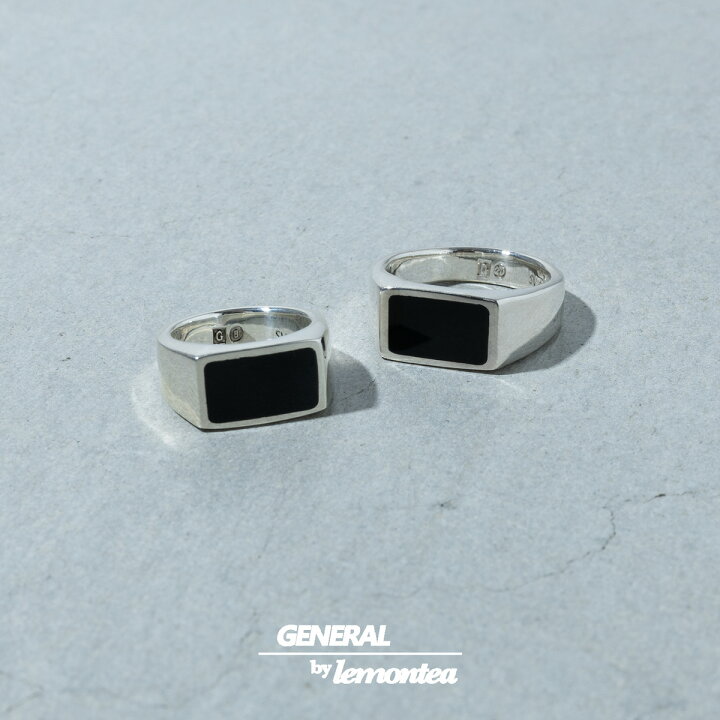 楽天市場】ジェネラル オニキスリング GEN-055 GENERAL シルバー 925 