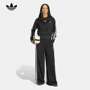 アディダス ジャージ 上下組 サテン ポルカドット トラックトップ DL478 ワイドレッグパンツ YY362 adidas Originals …