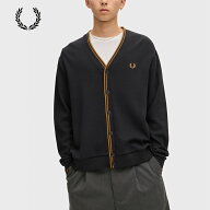 フレッドペリー ティップド ピケ カーディガン FRED PERRY M3449 メンズ 鹿の子 ニット