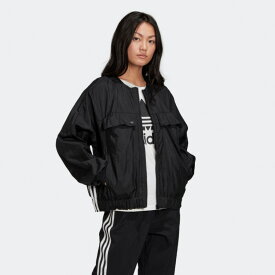 【10%OFF】アディダスオリジナルス adidas Originals GVO29-FL4059 レディース フルジップ リップストップ ウインドブレーカー