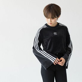 【スーパーSALE30%OFF】レディース アディダス オリジナルス ベルベット スウェット adidas Originals FZG78 ED4752