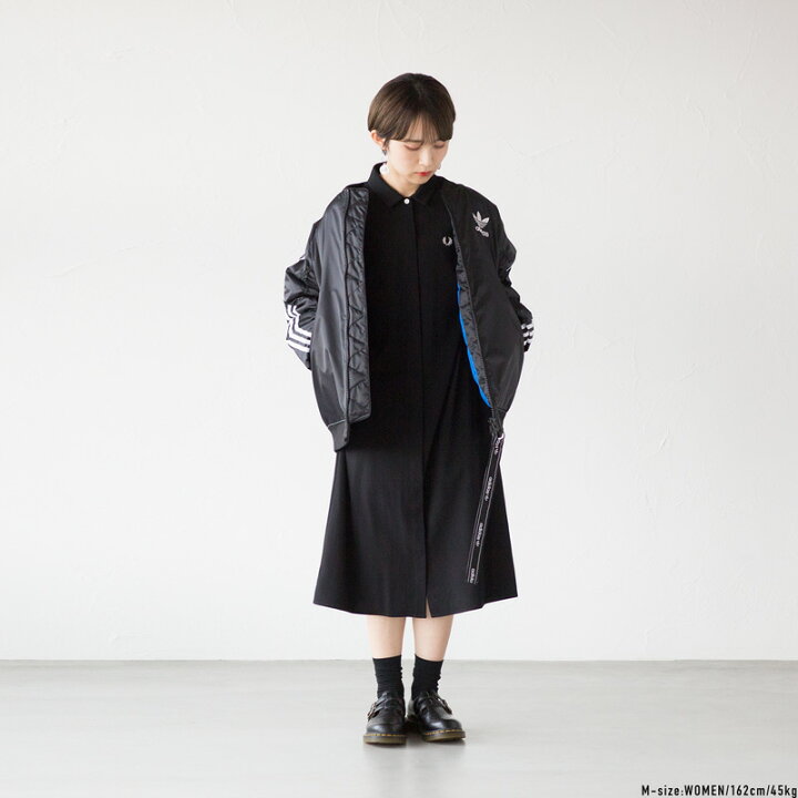 楽天市場】アディダス オリジナルス レディース ロング ボンバー 